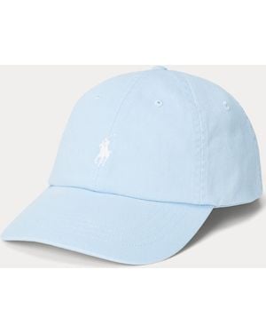 Polo Ralph Lauren The Iconic Cotton Chino Ball Cap - Blue