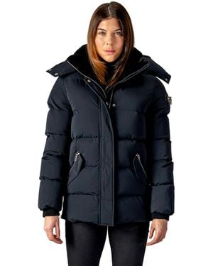 Woodpecker Bumnester Quilted Coat - Blue