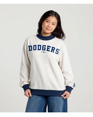 Fanatics Cream Los Angeles Dodgers Sweatshirt - White