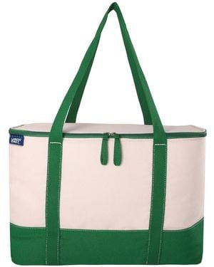 Lands' End Rectangular Large Cooler Bag Insulated 8 Gal - Green