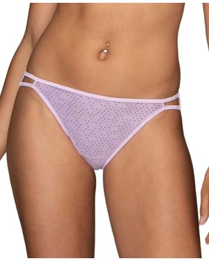 Vanity Fair Vanity Fair Illumination String Bikini Underwear 18108 - Purple