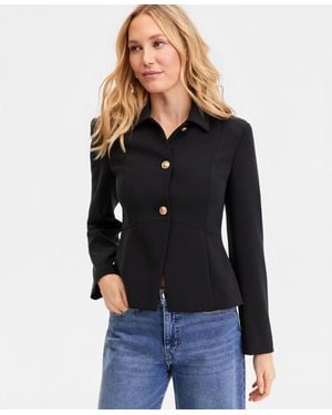 INC International Concepts Sb Fitted Blazer - Black