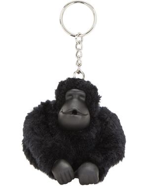 Kipling Monkey Clip Keychain Bag Charm - Black