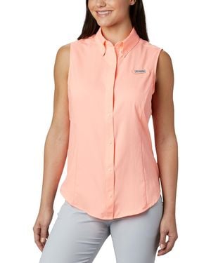 Columbia Tamiami Sleeveless Shirt - Pink