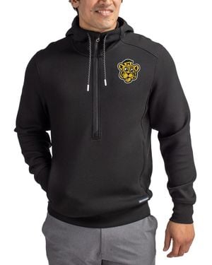 Cutter & Buck Â Cutter Buck Missouri Tigers Roam Eco Half-zip Pullover Hoodie - Black