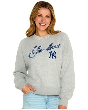Soft As A Grape New York Yankees snuggly Sweatshirt - Blue