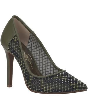 Jessica Simpson Cassani Pointed Toe High Heel Pumps - Multicolor