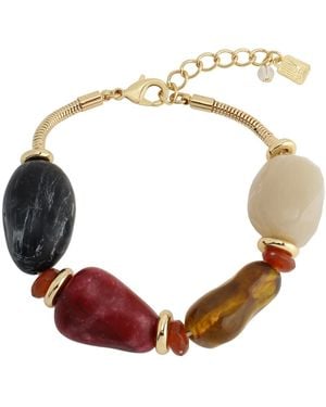 Robert Lee Morris Colored Stone Bracelet - Multicolor