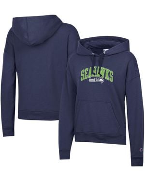 Champion Seattle Seahawks Powerblend Hoodie - Blue