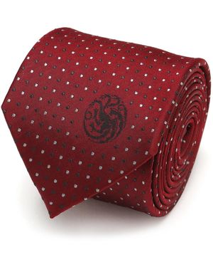 Game Of Thrones Targaryen Dragon Sigil Tie - Red