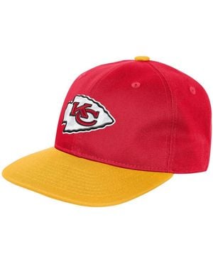 Outerstuff Big Boys And Girls Kansas City Chiefs True Retro Adjustable Hat - Red