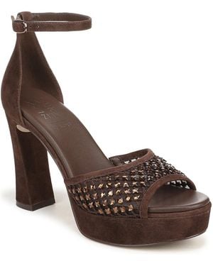 27 EDIT Naturalizer Delphie2 High-heel Platform Ankle Strap Sandals - Brown