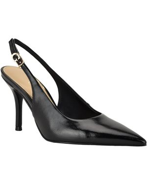 Guess Princelsa Pointed Toe Slingback Pumps - Black