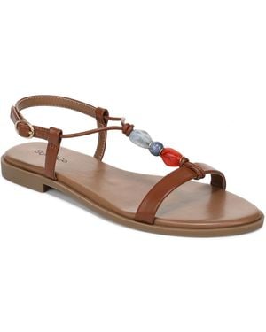 Style & Co. Lylahh Stone Flat Sandals - Brown