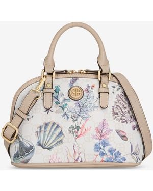 Giani Bernini Sea Print Mini Dome Satchel - Multicolor