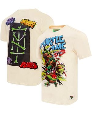 FREEZE MAX And Teenage Mutant Ninja Turtles Turtle Time Graphic T-shirt - White