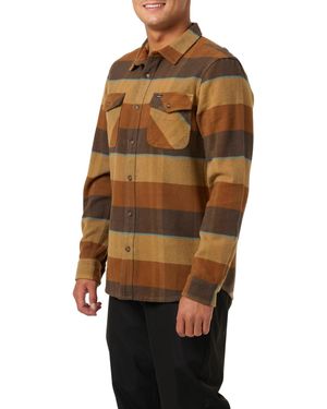 O'neill Sportswear Richmond Flannel Shirt - Orange