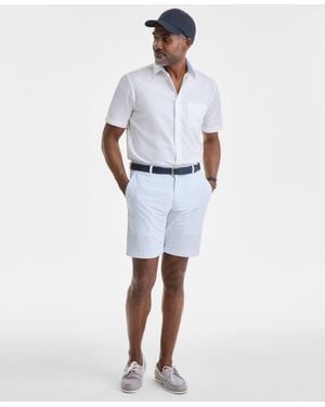 Club Room Classic Seersucker Shorts - White