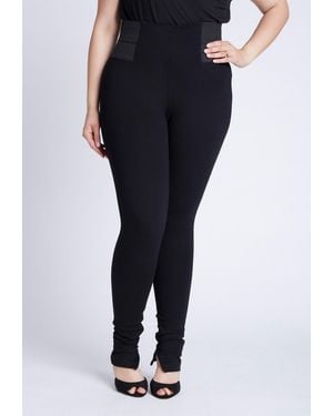 Eloquii Plus Size Miracle Flawless legging - Black