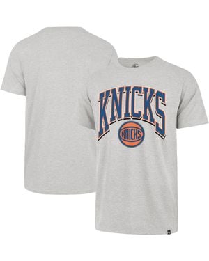 Profile Gray New York Knicks Big & Tall Walk Tall T-shirt