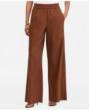 INC International Concepts Hr Po Wide Leg - Brown