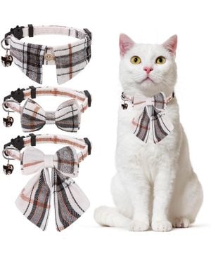 Aronkl Breakaway Cat Collars - Metallic