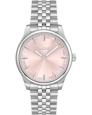 BOSS Graceful Quartz Basic Stainless Steel Watch 36mm - Pink