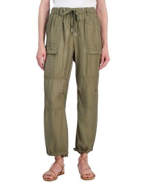 Nautica Relaxed Straight-leg Drawstring Pants - Green