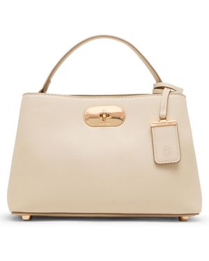 Anne Klein New Recruits Dome Satchel - Natural