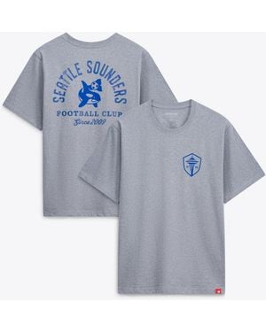 Sportiqe And Seattle Sounders Fc Duke T-shirt - Blue