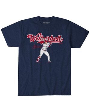 BreakingT And Jj Wetherholt St. Louis Cardinals T-shirt - Blue