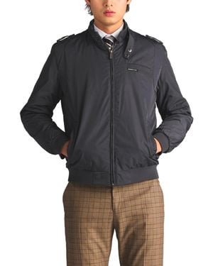 Members Only Men's Classic Zip-front Jacket - Gray