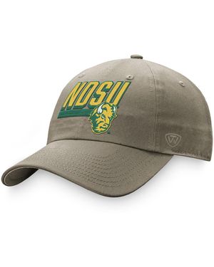 Top Of The World Ndsu Bison Slice Adjustable Hat - Green