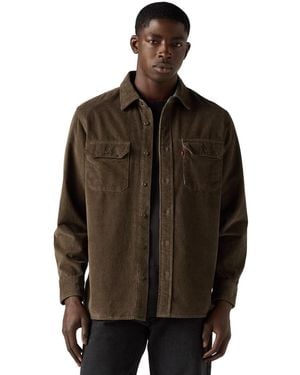 Levi's Long-sleeve Regular-fit Overshirt - Brown