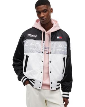 Tommy Hilfiger Miami Varsity Jacket - Gray