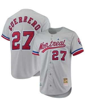 Mitchell & Ness Vladimir Guerrero Montreal Expos Cooperstown Collection Authentic Jersey - Gray