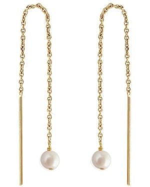 Astor & Orion Paloma Pearl Threaders - White