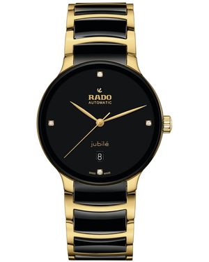 Rado Swiss Automatic Centrix Diamond (1/20 Ct. T.w. - Black