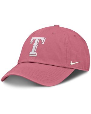 Nike And Texas Rangers Club Adjustable Hat - Pink