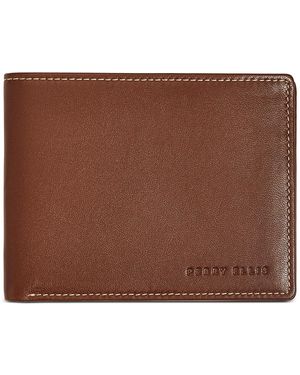Perry Ellis Perry Ellis Leather Wallet - Brown