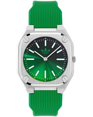 adidas Analog Silicone Watch - Green