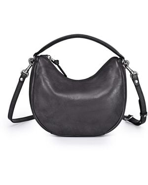 Old Trend Dahlia Small Top Handle Hobo Bag - Blue