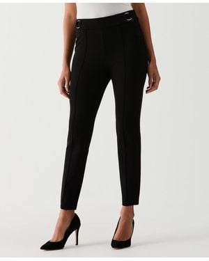 Rafaella Petite Slim Leg Ankle Pull On Pants - Black