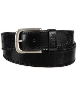 Levi's Bridle Leather Harness Buckle Belt - Black