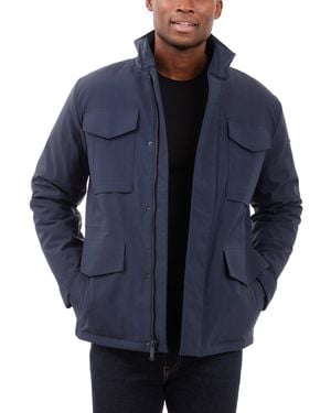Michael Kors Quilted Field Jacket - Blue