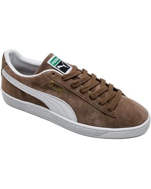PUMA Suede Classic Low-top Sneakers From Finish Line - Brown