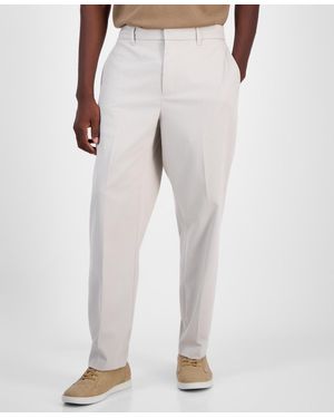 Alfani Althlux Refined Woven Pants - White