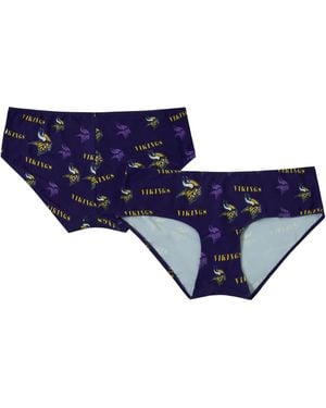Concepts Sport Minnesota Vikings Mosaic Allover Print Knit Panty - Blue