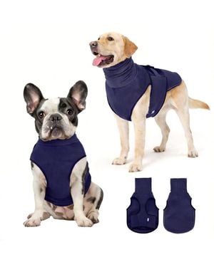 Aronkl Calming Anxiety Vest For Dogs - Blue