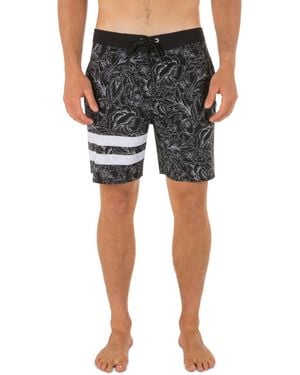Hurley Phantom Block Party Swim Board Shorts - Black